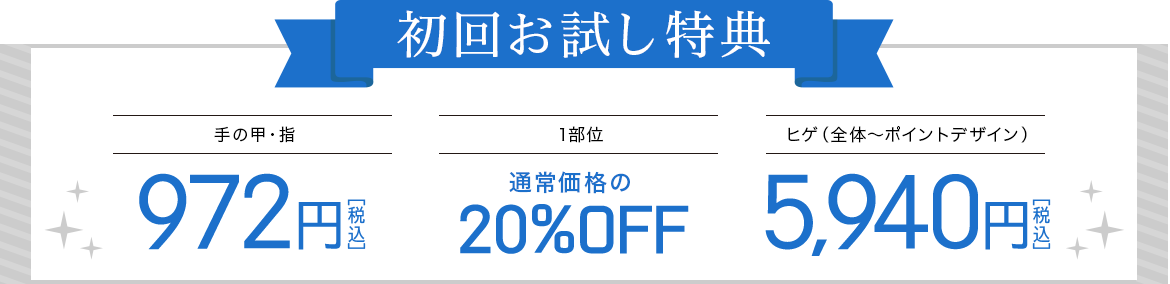 初回お試し価格