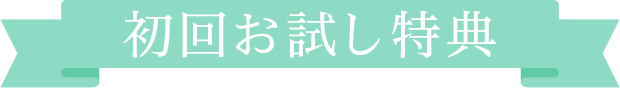 初回お試し価格